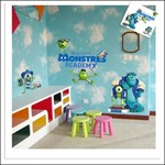 Post-on wall stickers - Monsters